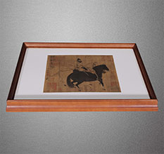 普洱市书画装裱配框服务案例